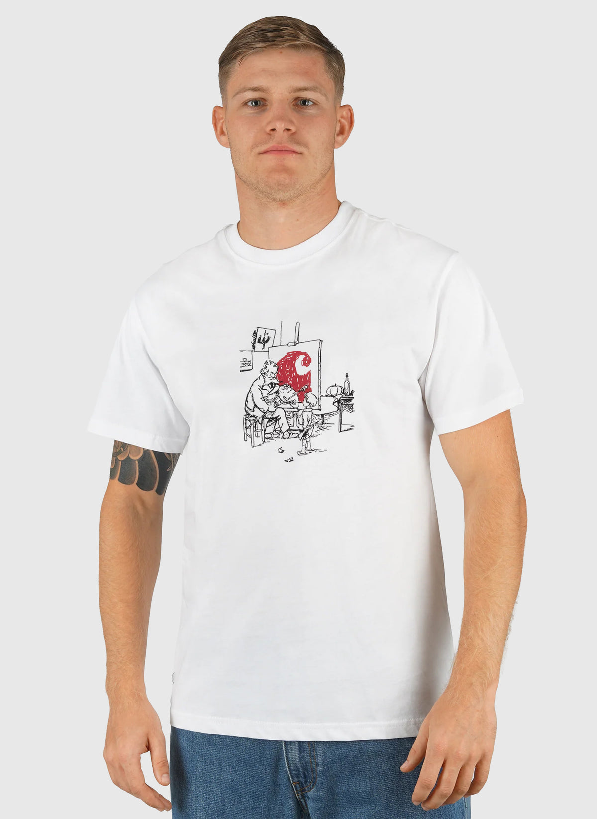 Old Painter T-Shirt - White