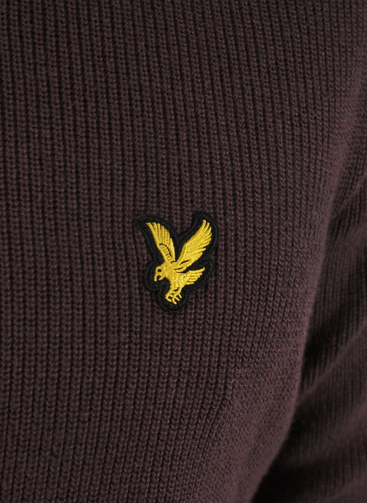 Engineered Rib Crew Neck - Espresso