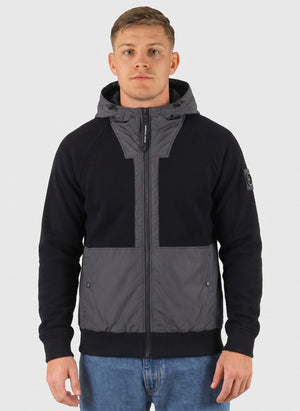 Newbury Hybrid Knit Jacket - Black