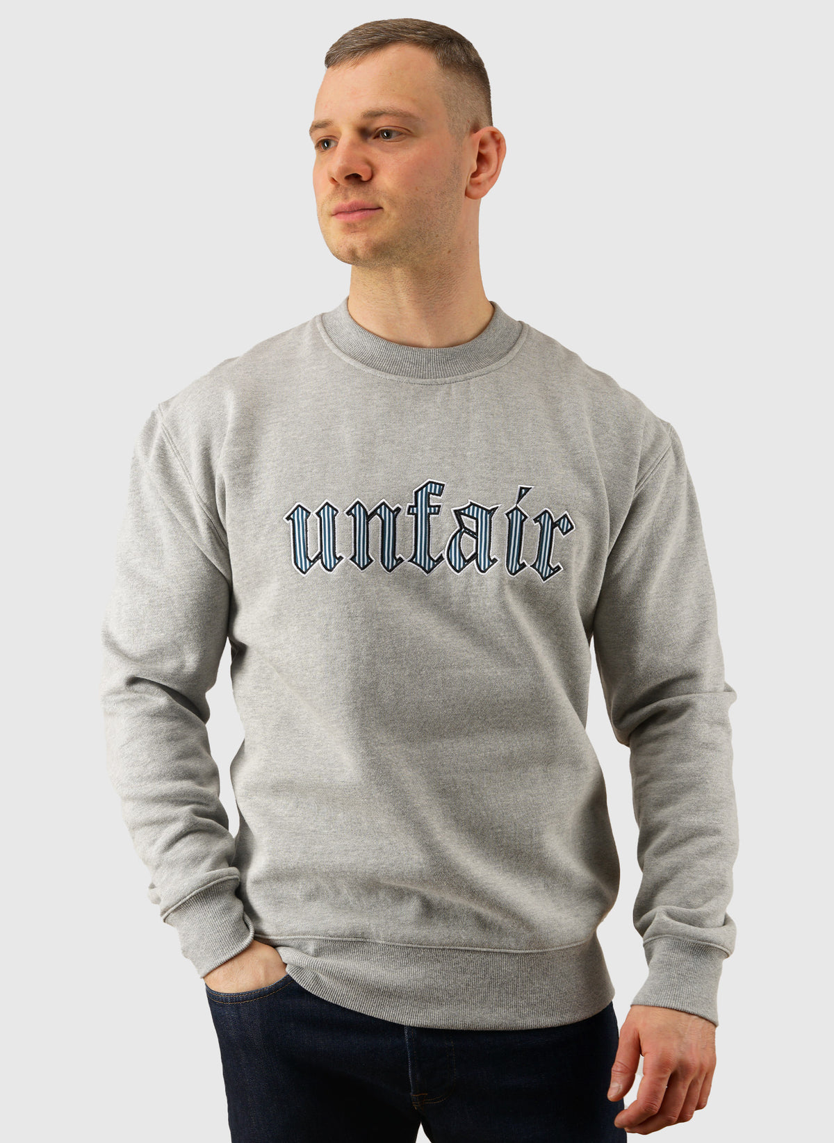 Paul 96 Crewneck - Grey Melange