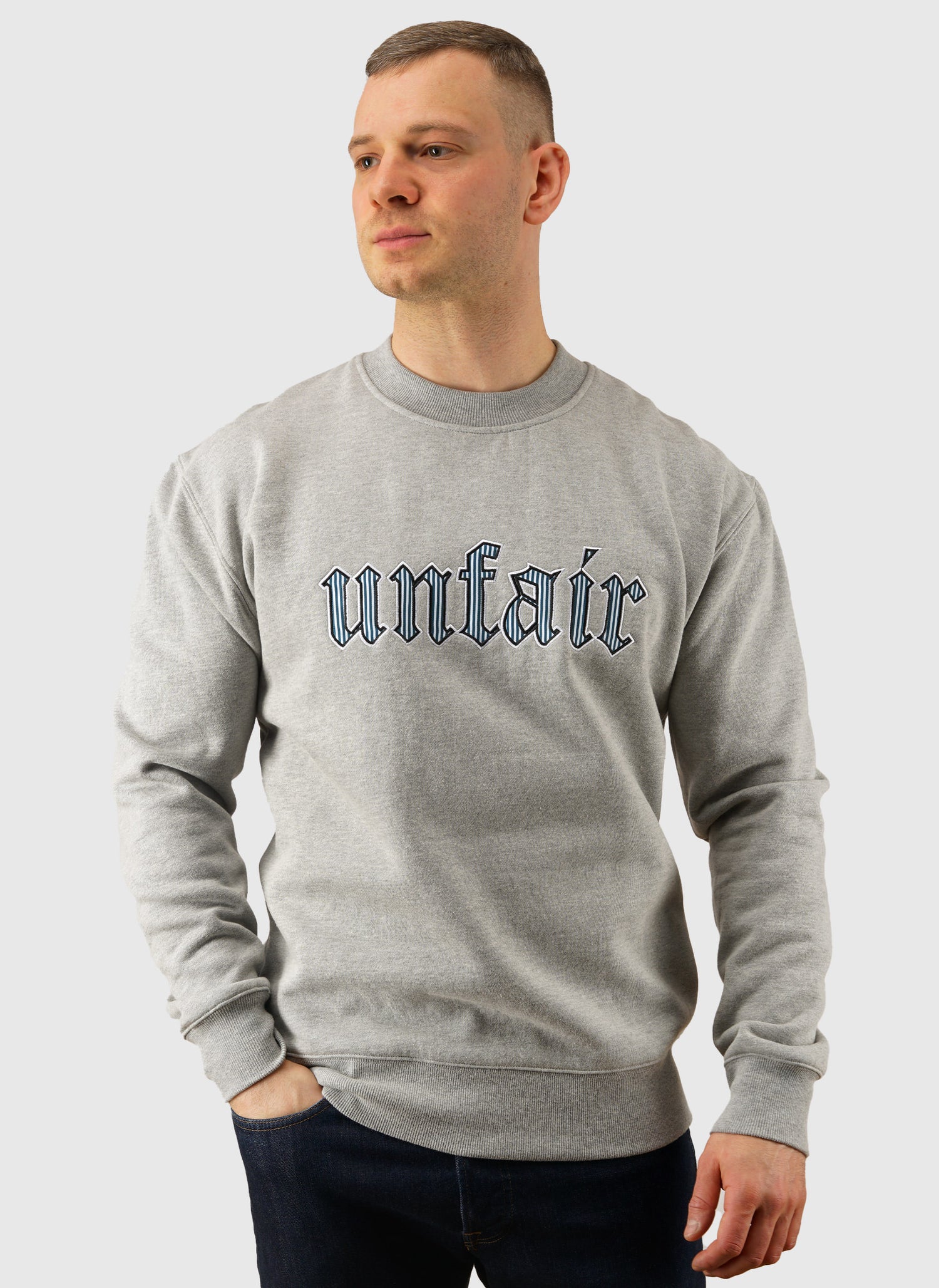 Paul 96 Crewneck - Grey Melange