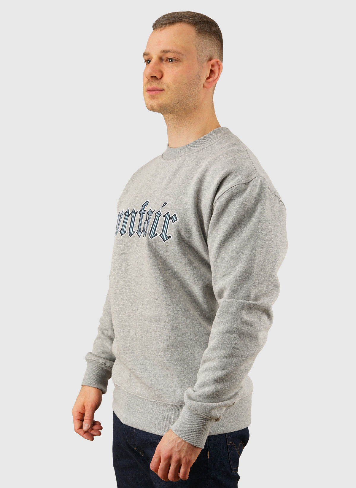 Paul 96 Crewneck - Grey Melange
