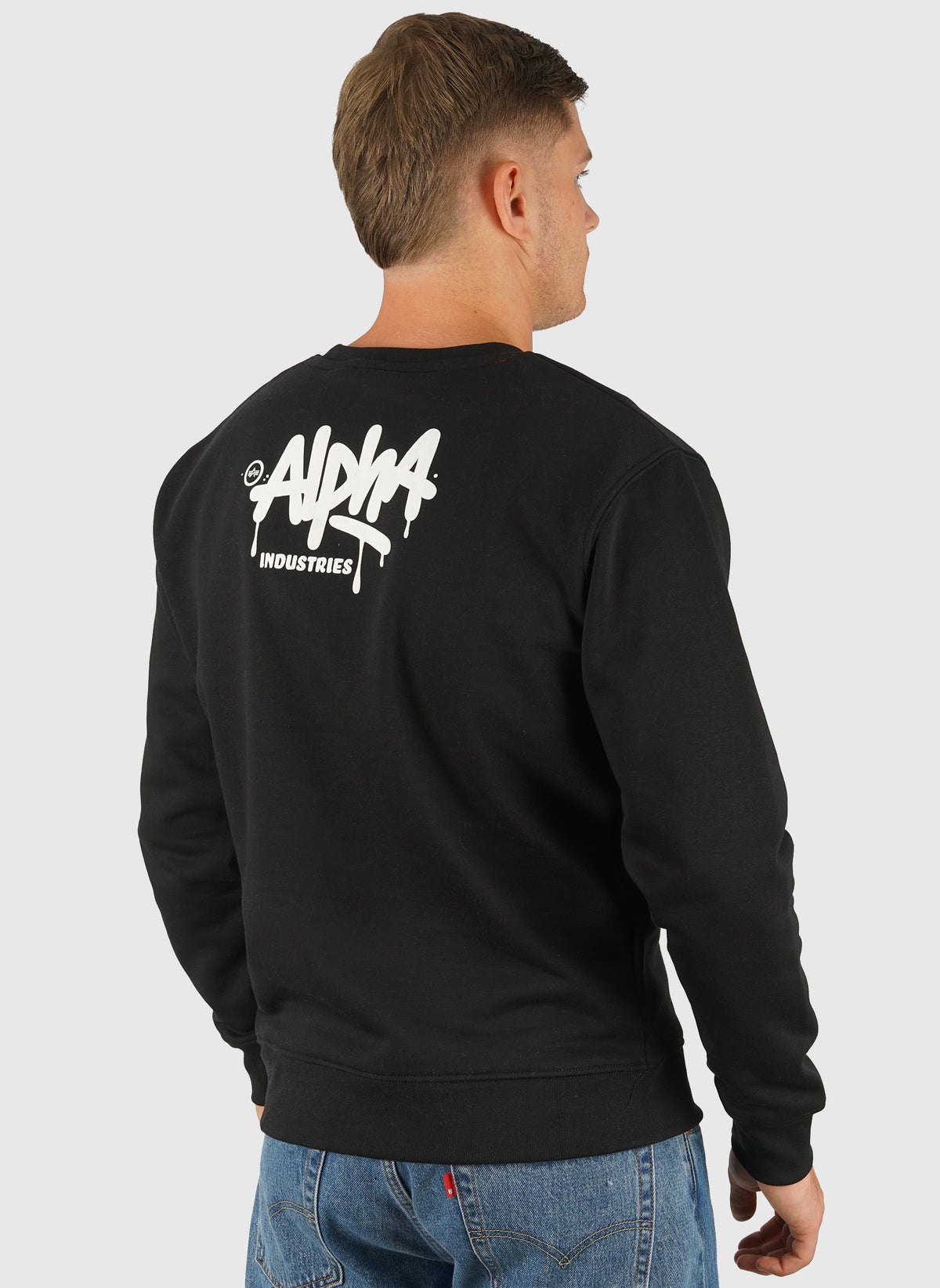 Alpha Signature Sweatshirt - Black