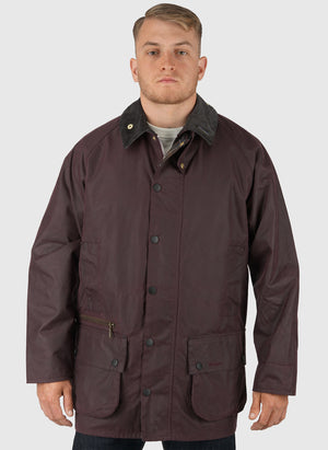 Icons Beaufort Wax Jacket - Bordeaux