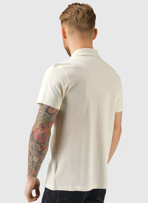 Diecimo Regular Poloshirt - Egret