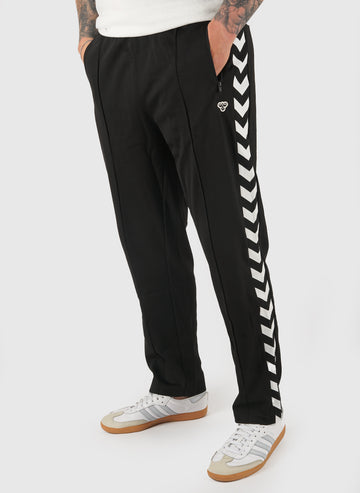 Regular Poly Pants - Black