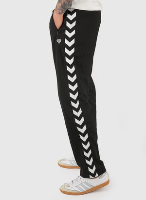 Regular Poly Pants - Black
