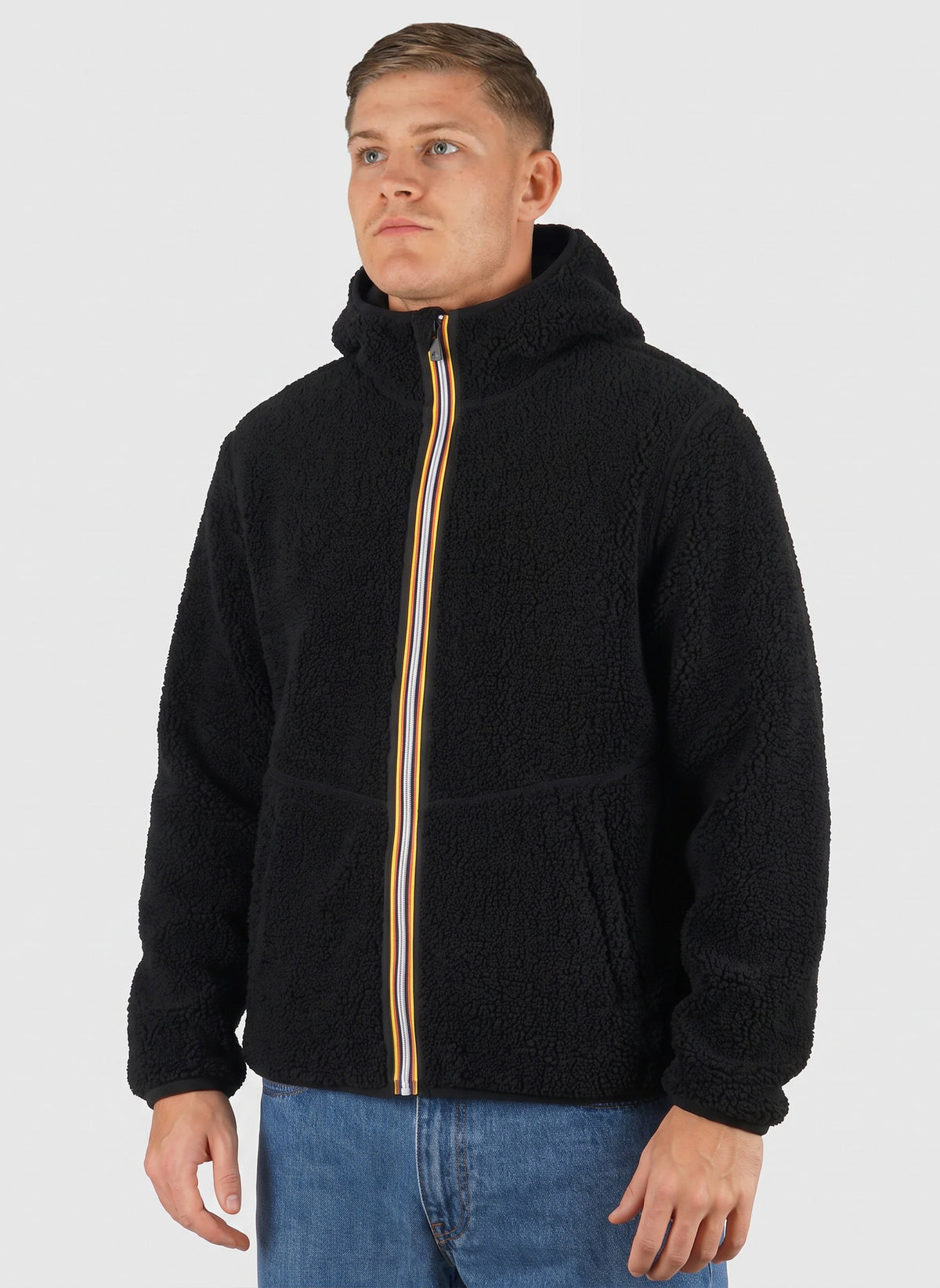 Jack Sherpa Polar Double Jacket - Black Pure
