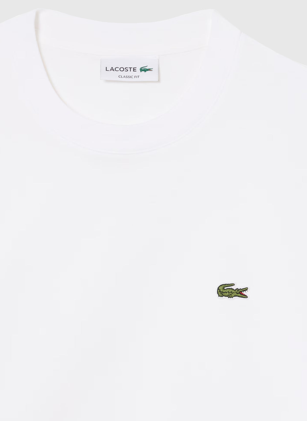 Rundhals T-Shirt - White