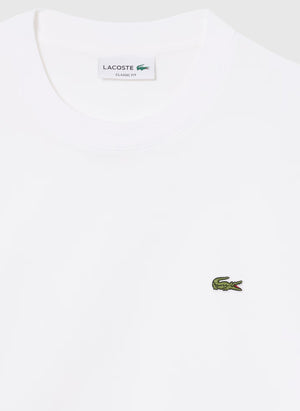 Rundhals T-Shirt - White