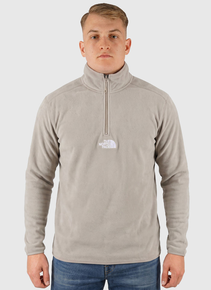 Glacier 1/4 Zip Sweatshirt - Stone