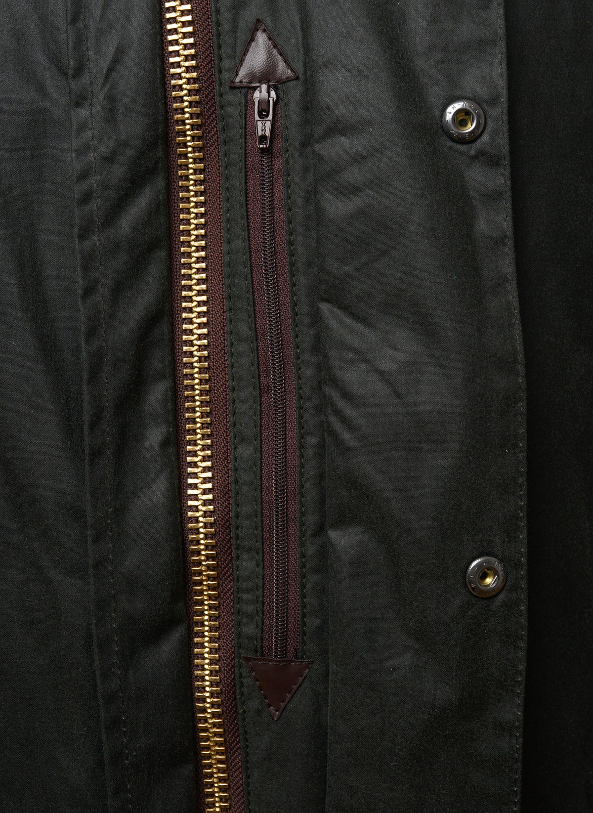 Border Waxed Jacket - Sage