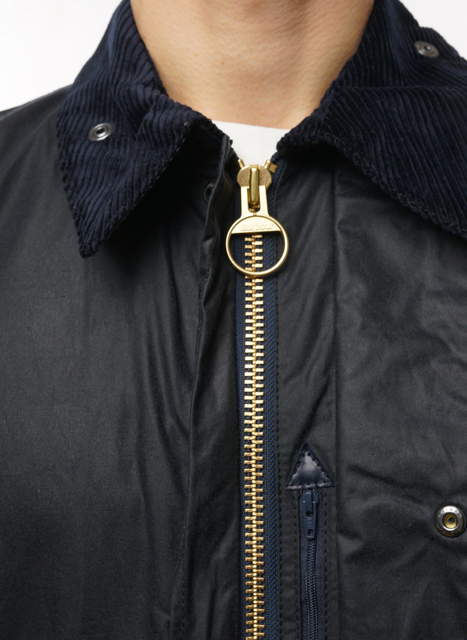 Border Waxed Jacket - Navy – The Smart Dresser