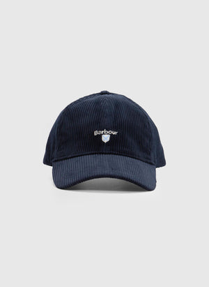 Preston Cord Cap - Navy