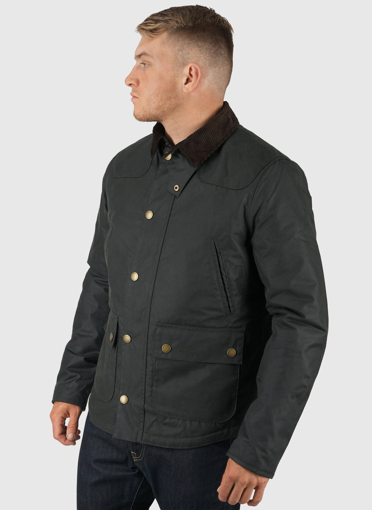 Reelin Wax Jacket - Sage