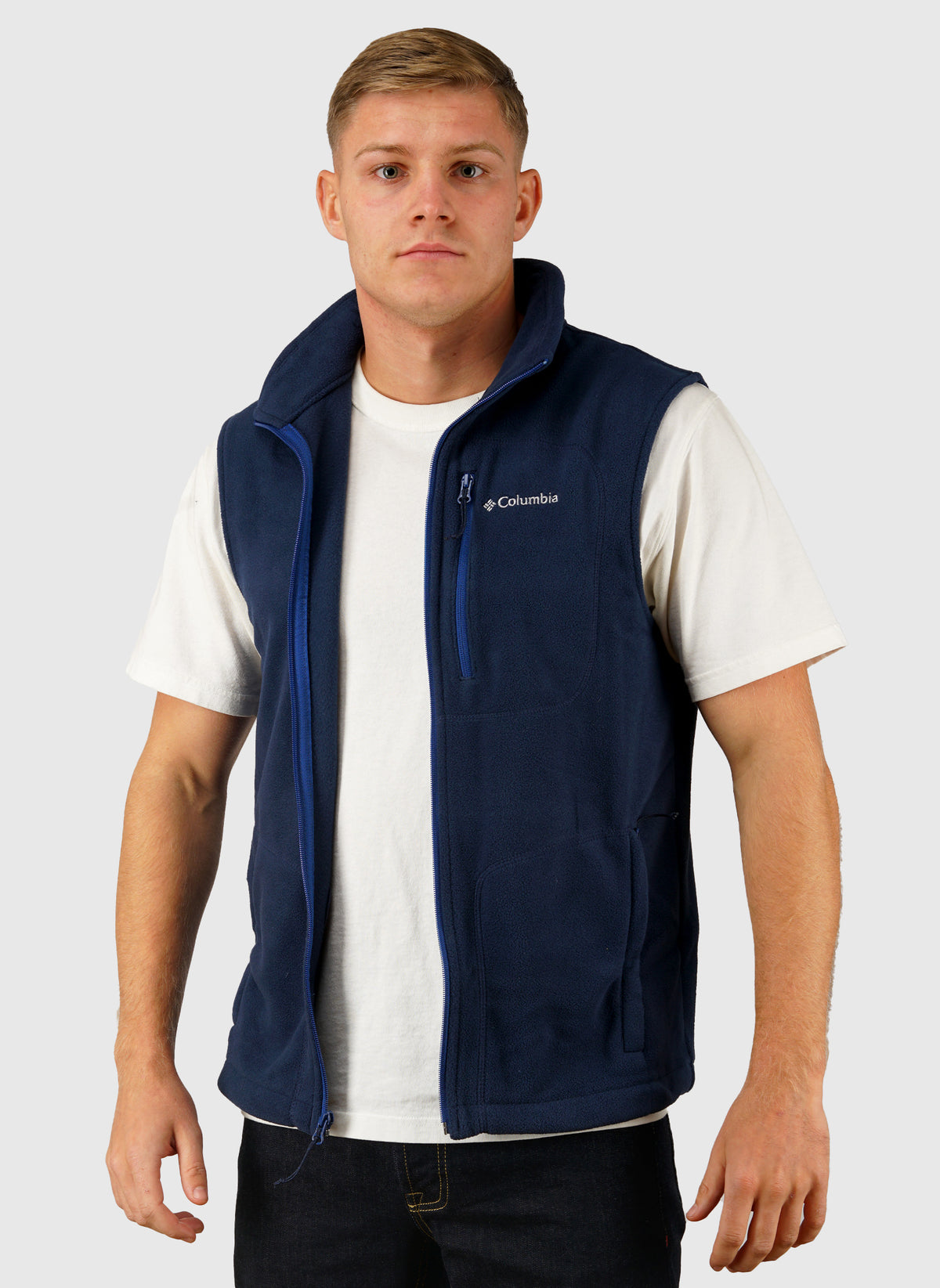 Fast Trek Fleece Vest - Collegiate Navy