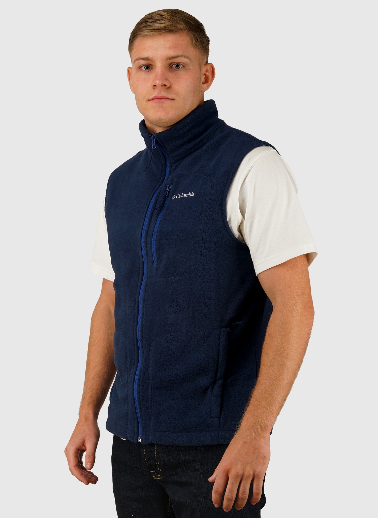Fast Trek Fleece Vest - Collegiate Navy