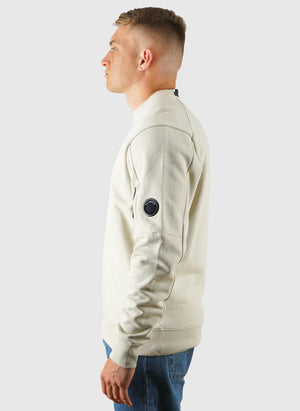 Lens Crew Neck Sweatshirt - Silver Birch