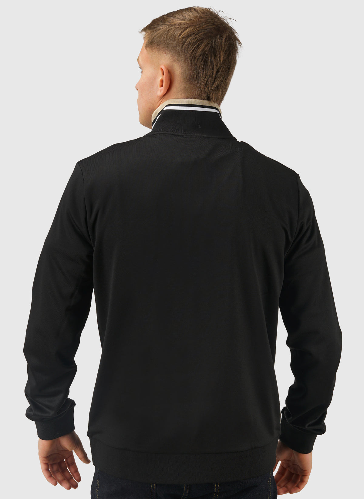 Sagano Trackjacket - Black/White Pepper