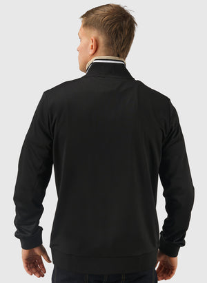 Sagano Trackjacket - Black/White Pepper