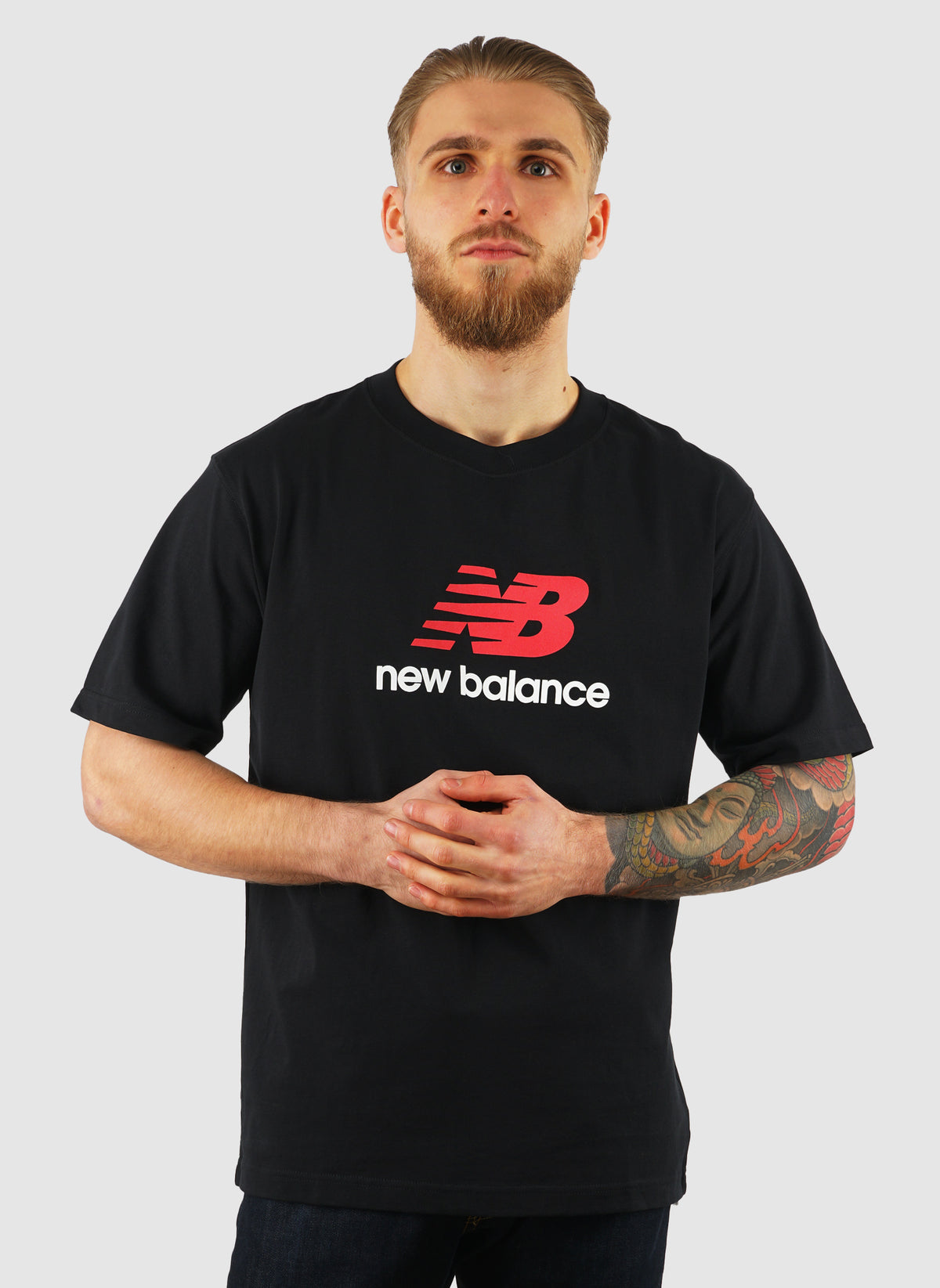 Athletics Logo T-Shirt - Black