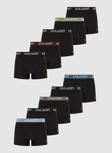 Ten Pack Tyler Trunk - Core Black