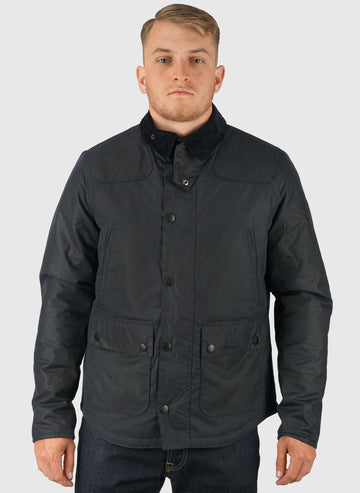 Reelin Wax Jacket - Navy