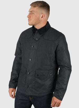Reelin Wax Jacket - Navy