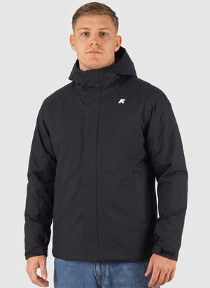 Jacko Twill Marmota Jacket - Black Pure/Blue