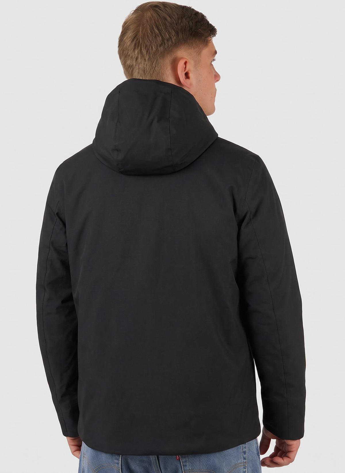 Jacko Twill Marmota Jacket - Black Pure/Blue
