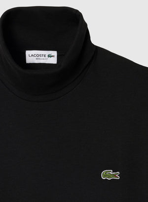 Roll Neck T-Shirt - Black