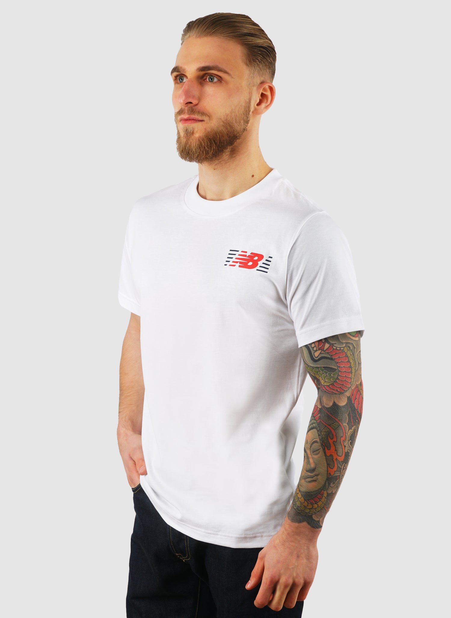 NB Lines T-Shirt - White
