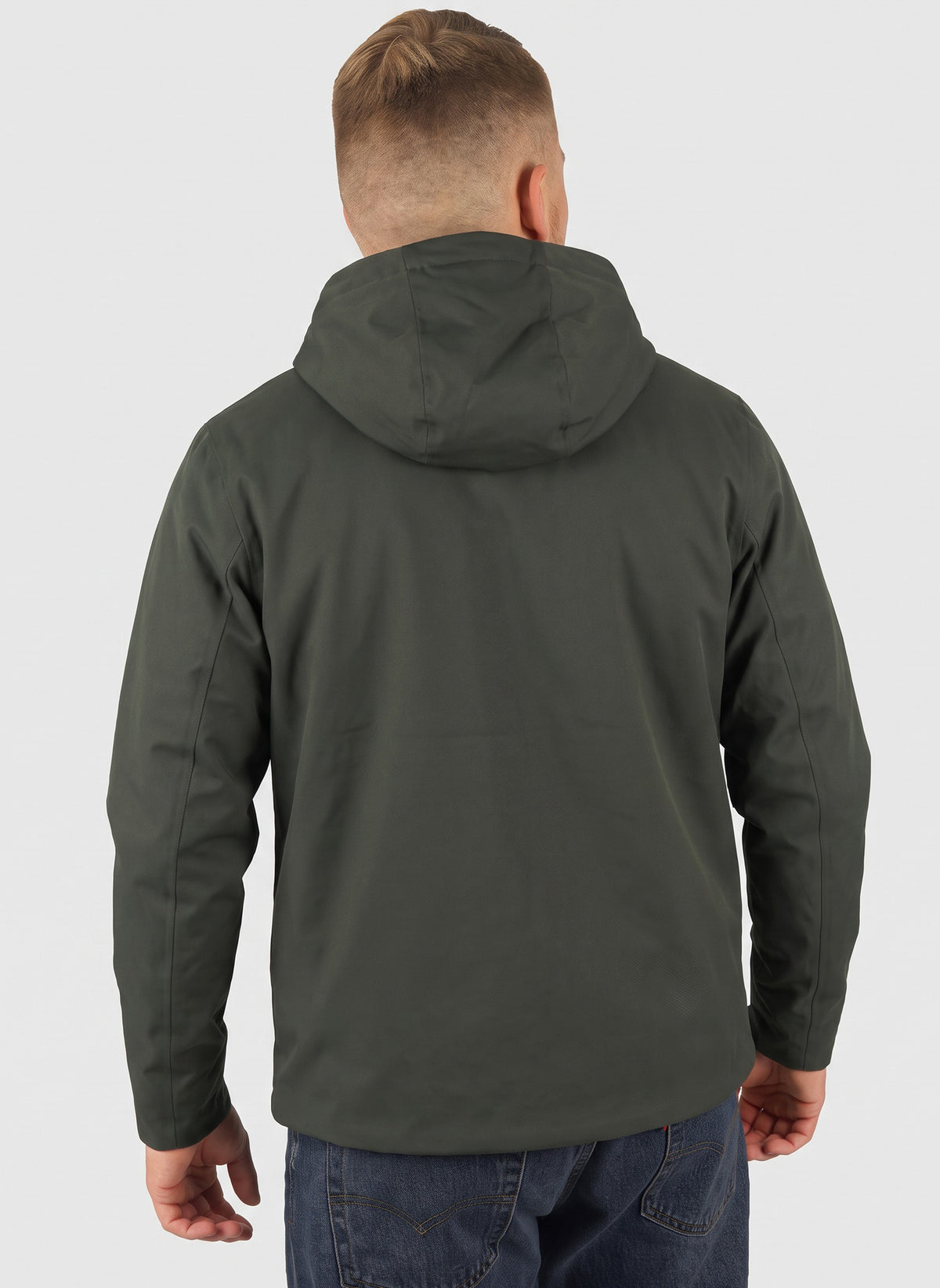Jacko Twill Marmota Jacket - Green/Blue