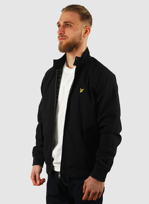 Cotton Harrington Jacket - Jet Black