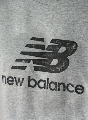 Sport Essentials Stamp Logo T-Shirt - Athletic Grey