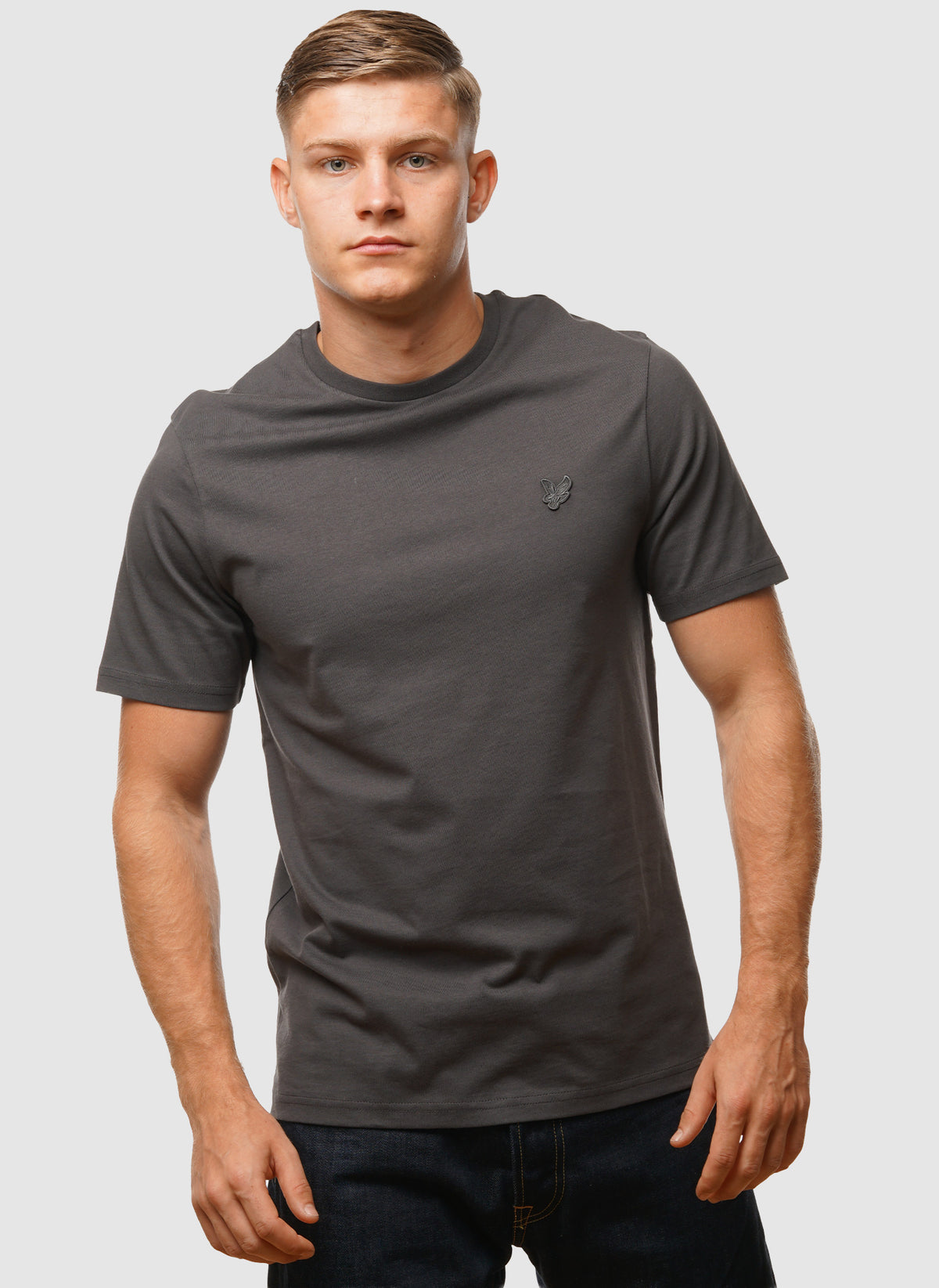 Tonal Eagle T-Shirt - Gunmetal
