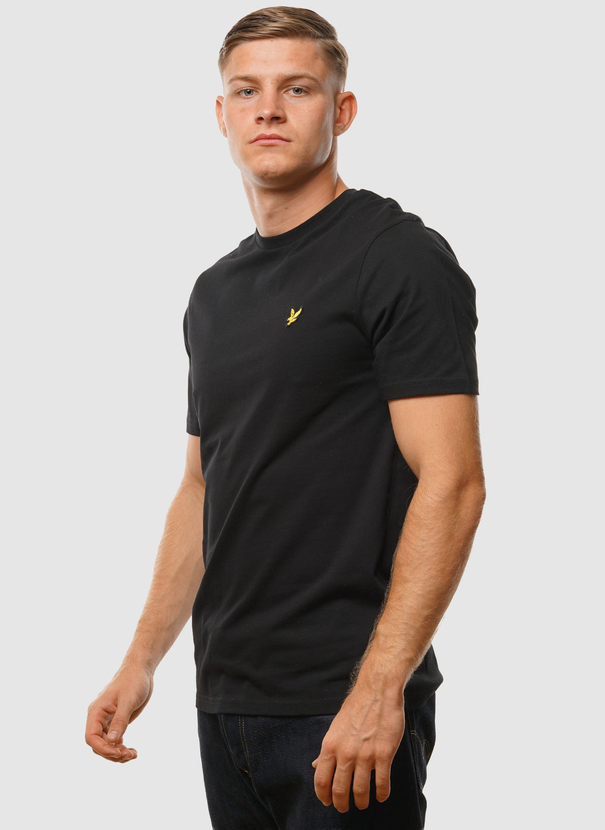 Plain T-Shirt - Jet Black