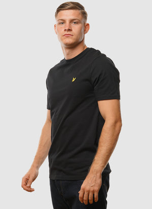 Plain T-Shirt - Jet Black