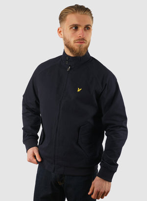 Cotton Harrington Jacket - Dark Navy