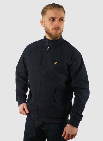Cotton Harrington Jacket - Dark Navy