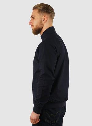 Cotton Harrington Jacket - Dark Navy