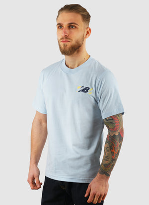 NB Lines T-Shirt - Light Blue