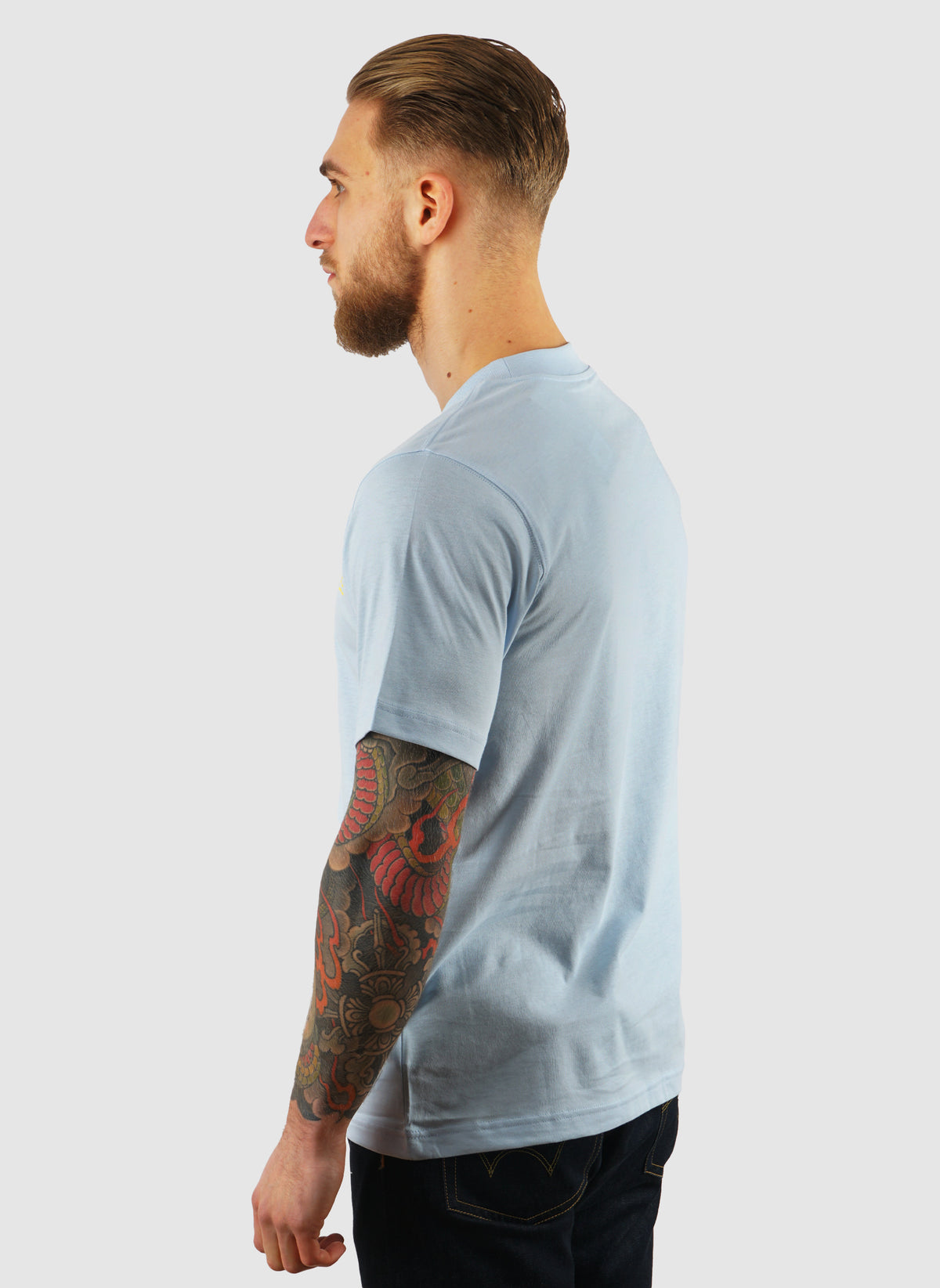 NB Lines T-Shirt - Light Blue