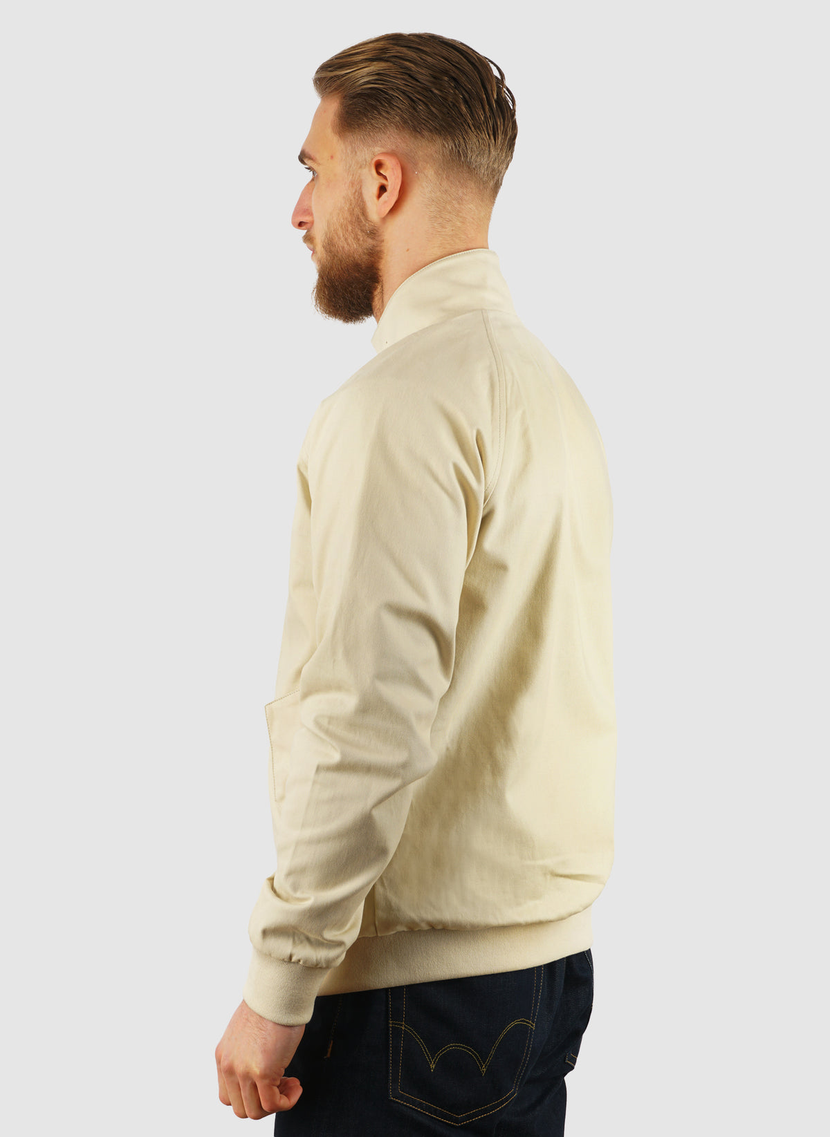 Cotton Harrington Jacket - Wheat