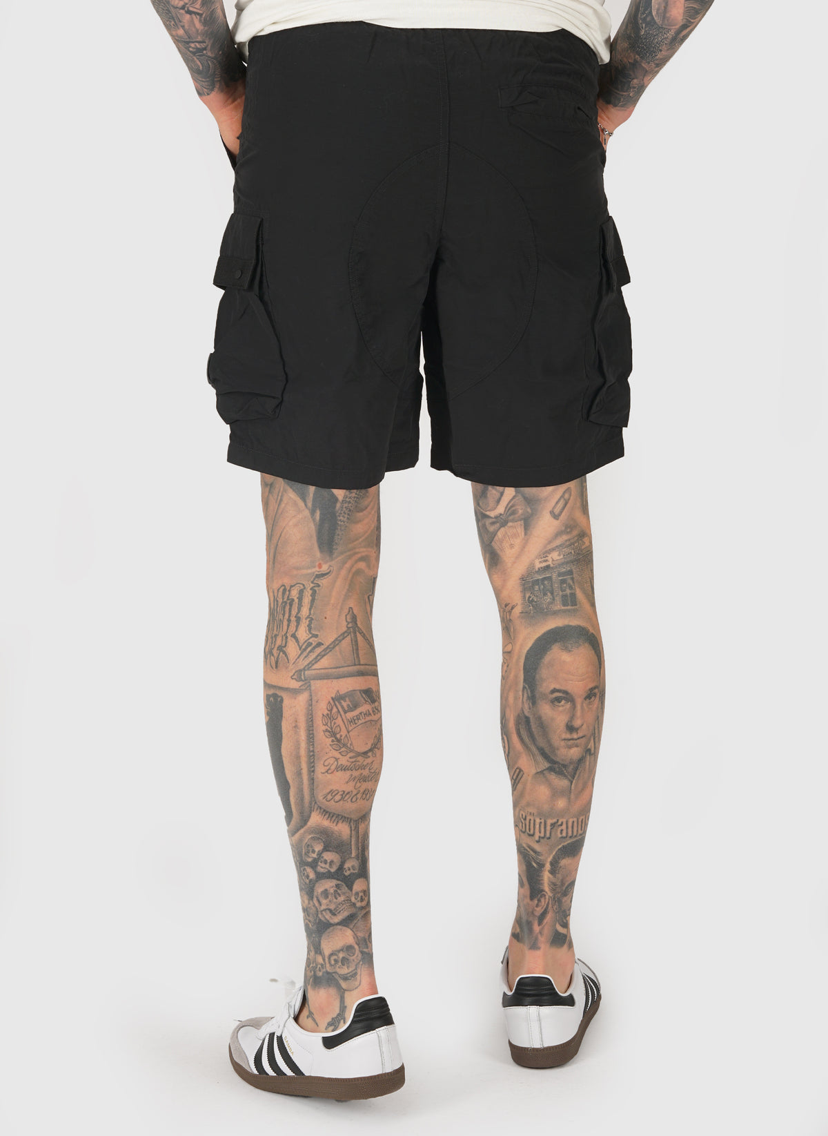 Woodvale Cargo Short - Black