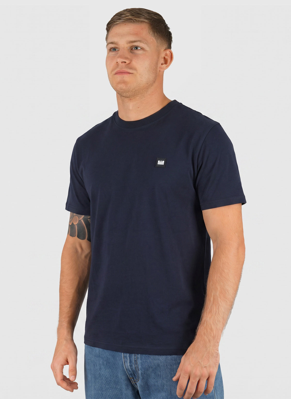 Brooklands Badge T-Shirt - Navy