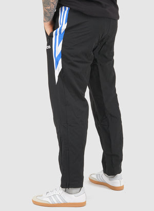 Track Pant - Black/White/Blue