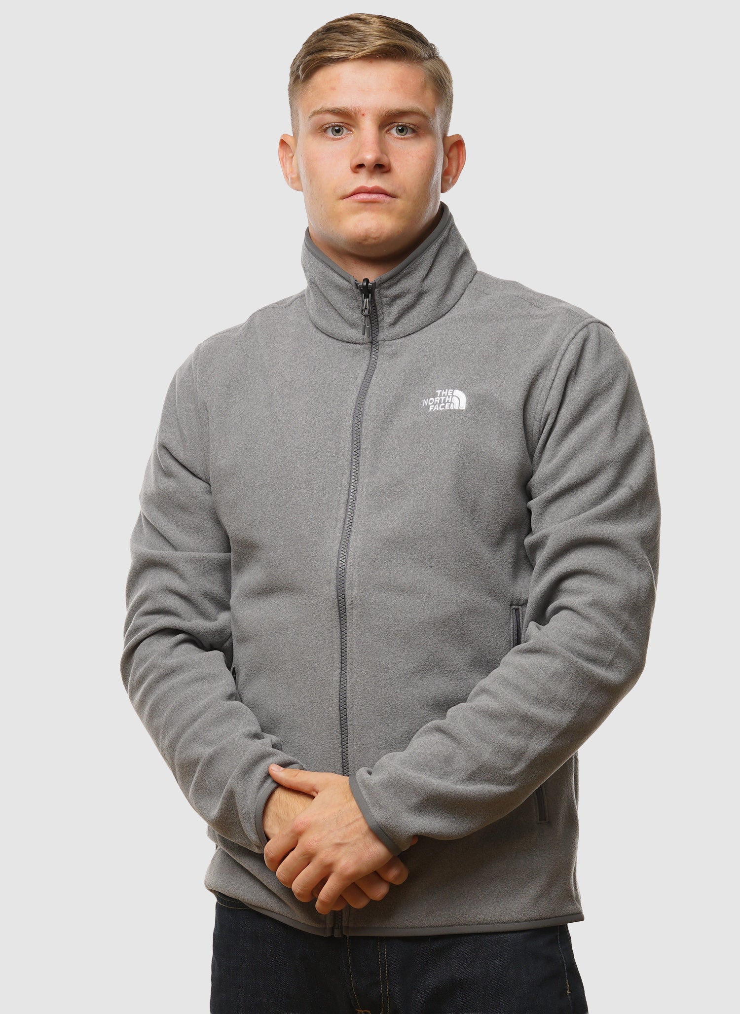 Glacier Fleece Jacket - Mid Grey Heather