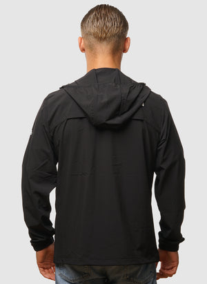 Mountain Athletics Hooded Wind Jacket - Black