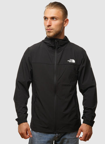 Mountain Athletics Hooded Wind Jacket - Black